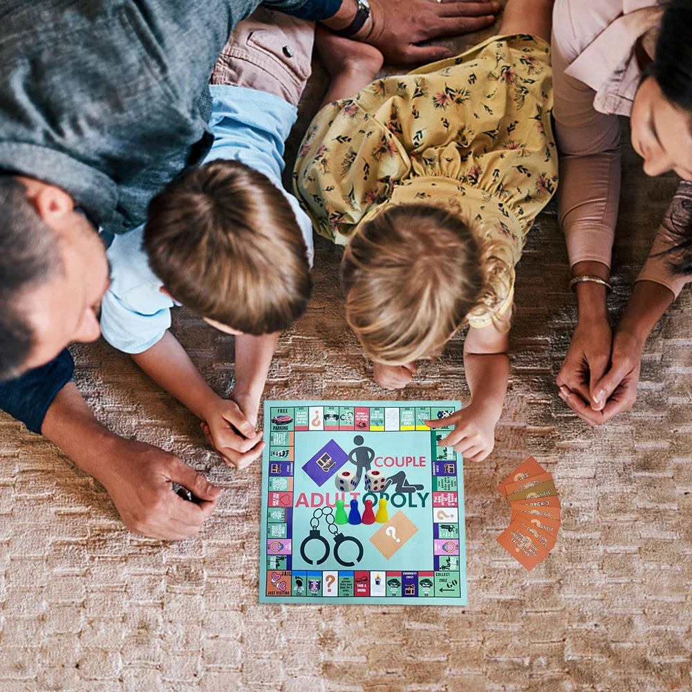 2025 New Adult Couple Game Night  Games Couple Board Funny Interactive 2 Player Board Game Beauty World Shop