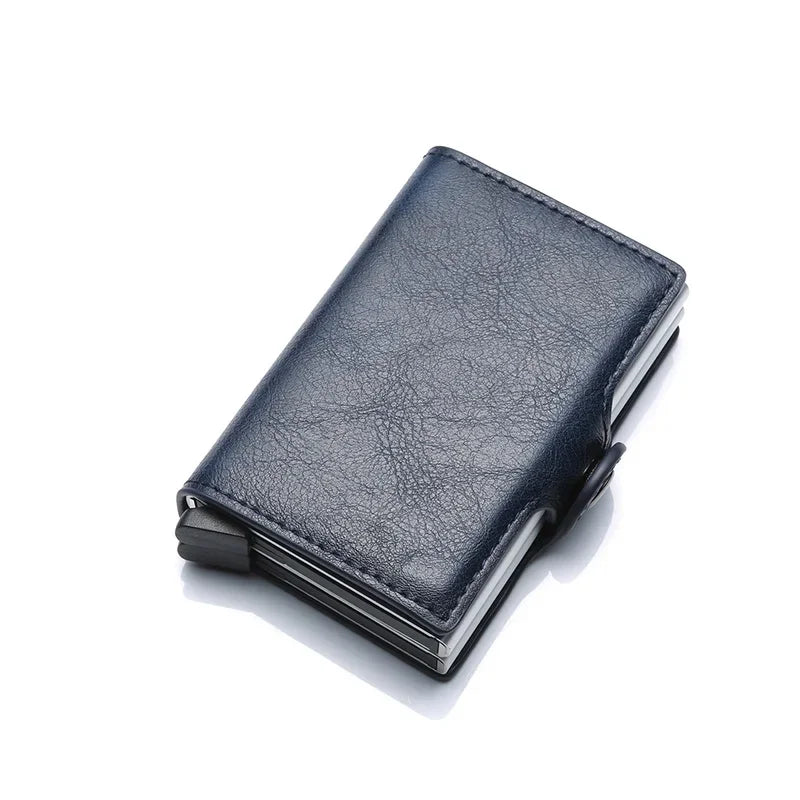 Anti Rfid Carbon Fiber Credit Card Holder Mens 14 Bank Cardholder Case Wallet Metal Minimalist Wallet Money Bag Male Purses Beauty World Shop