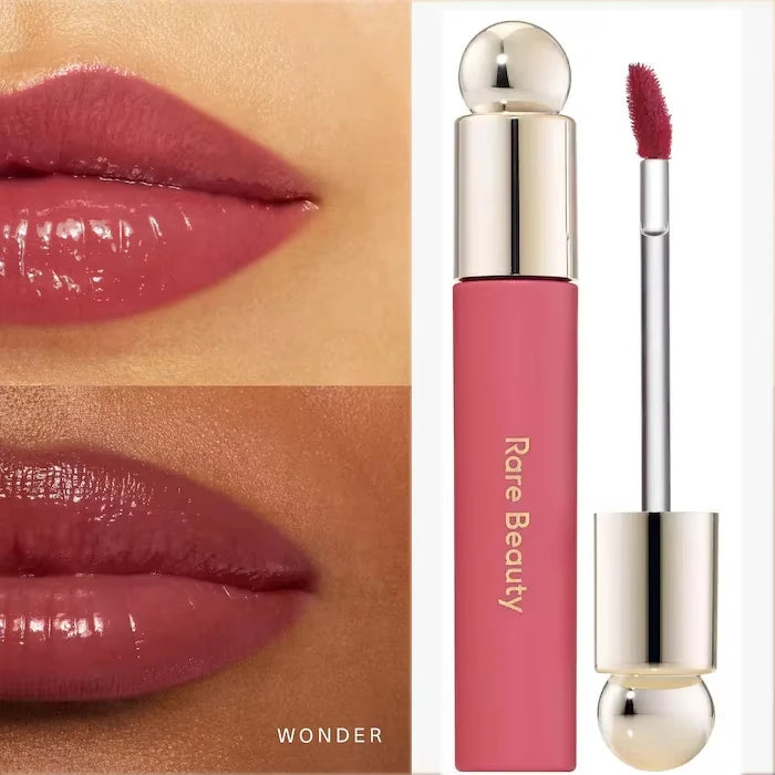 Rare Beauty Soft Pinch Tinted Lip Oil Stain Lip Gloss Delight Hope Happy Wonder Liquid Blush Makeup Cosmetics Face Eye Blusher Beauty World Shop
