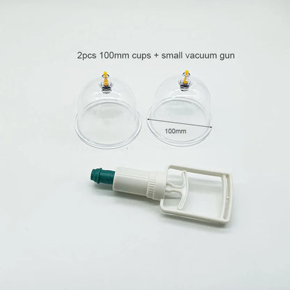 Big Size Vacuum Cupping Breast & Buttocks Enlargement Massager Suction Pump Machine Butt Lifting Device Back Massage Cans Beauty World Shop