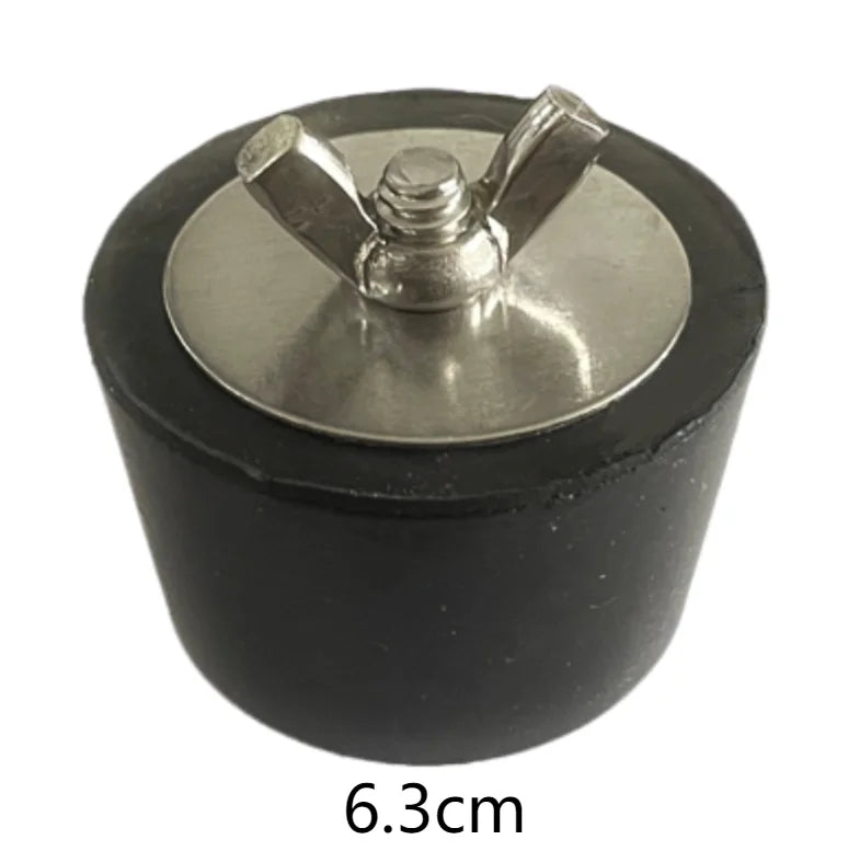 Rubber Winter Antifreeze Pool Plugs - Expandable Winterizing Stoppers with SS Screws for Pipe Sealing - Pool Accessories Beauty World Shop