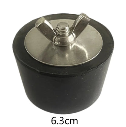 Rubber Winter Antifreeze Pool Plugs - Expandable Winterizing Stoppers with SS Screws for Pipe Sealing - Pool Accessories Beauty World Shop