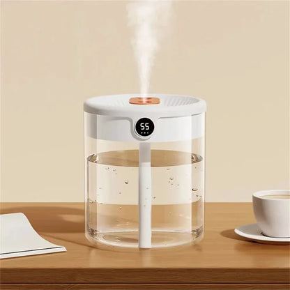 2L Humidifier Household Small Large Capacity Mute Bedroom Usb Office Desktop Portable Student Two Port Spray Water Supplement Beauty World Shop