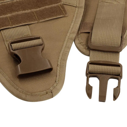 Military Large Dog Harness Training Pet Vest for French Bulldog German Shepherd Malinois Tactical Harnesses For Dogs Accessories Beauty World Shop