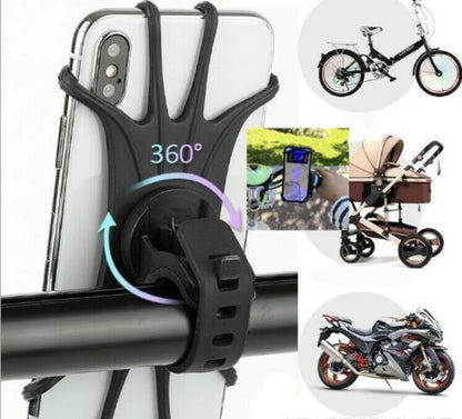 Bike Phone Holder Bicycle Mobile Cellphone Holder Motorcycle Stand Suporte Celular For iPhone Samsung Xiaomi Gsm Houder Fiets Beauty World Shop
