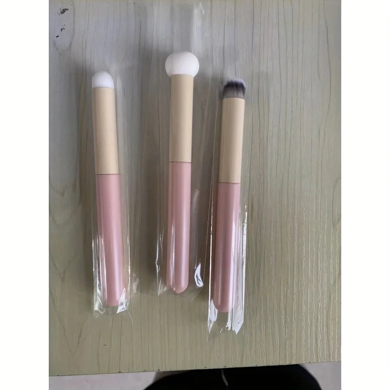3Pcs Soft Mushroom Sponge Head Makeup Brushes,Concealer Brush Lipstick Lip Powder Puff ,Foundation Contour Cosmetic Tools Beauty World Shop