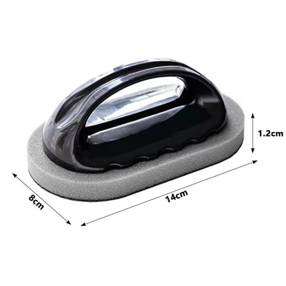 Magic Emery Sponge Brush Wipe Eraser Cleaner Kitchen Bath Rust Strong Decontamination Cleaning Tools With Handle Household Tools Beauty World Shop