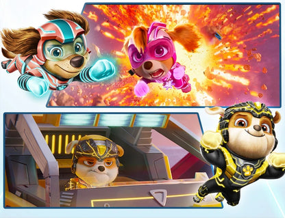 100% Original Paw Patrol Mighty Movie Liberty & Poms JR. Patrollers Rescue Figures Action Figure Birthday Christmas Gift Beauty World Shop