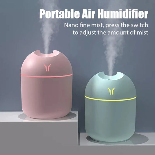 250ML Mini Aroma Oil Diffuser USB Essential Oil Atomizer Electric Air Humidifier With LED Night Lamp For Home Desk Bedroom Car Beauty Fashion