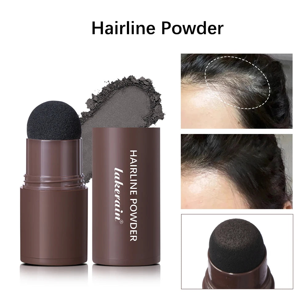 Waterproof Hairline & Root Concealer Pen – Instant Grey Coverage with Easy Blend Powder Stick for Normal Hair Beauty World Shop