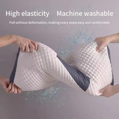 New Soybean Fiber Cervical Orthopedic Neck Pillow - Massage SPA Pillow for Household Sleep & Neck Protection