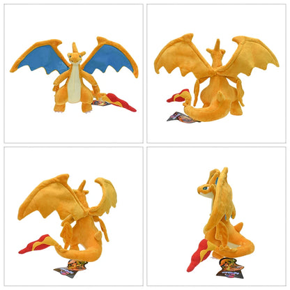 20cm Evolution Mega Charizard Y Plush Toy Doll Pocket Monster Anime Dragon Stuffed Toy Soft Peluche Animals Gift Kids Beauty World Shop