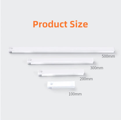 Wireless LED Night Lights Motion Sensor Lights Closet Kitchen Night Lights Bedroom Detector Light Cabinet Staircase Backlit Beauty World Shop