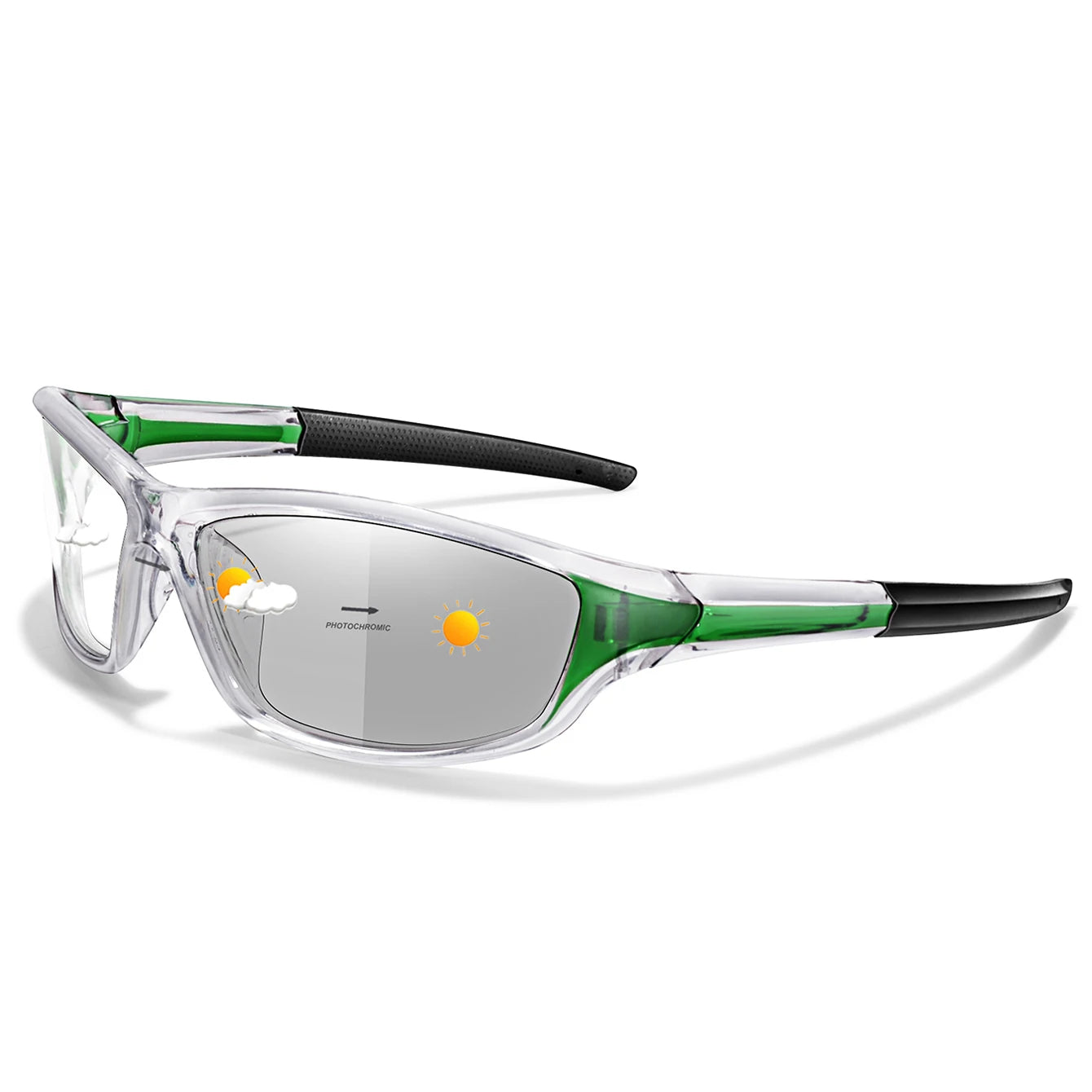 Photochromic Cycling Sunglasses Men Outdoor Sports Tactical Camouflage Goggles Vintage Driving Riding Fishing Windproof Beauty World Shop