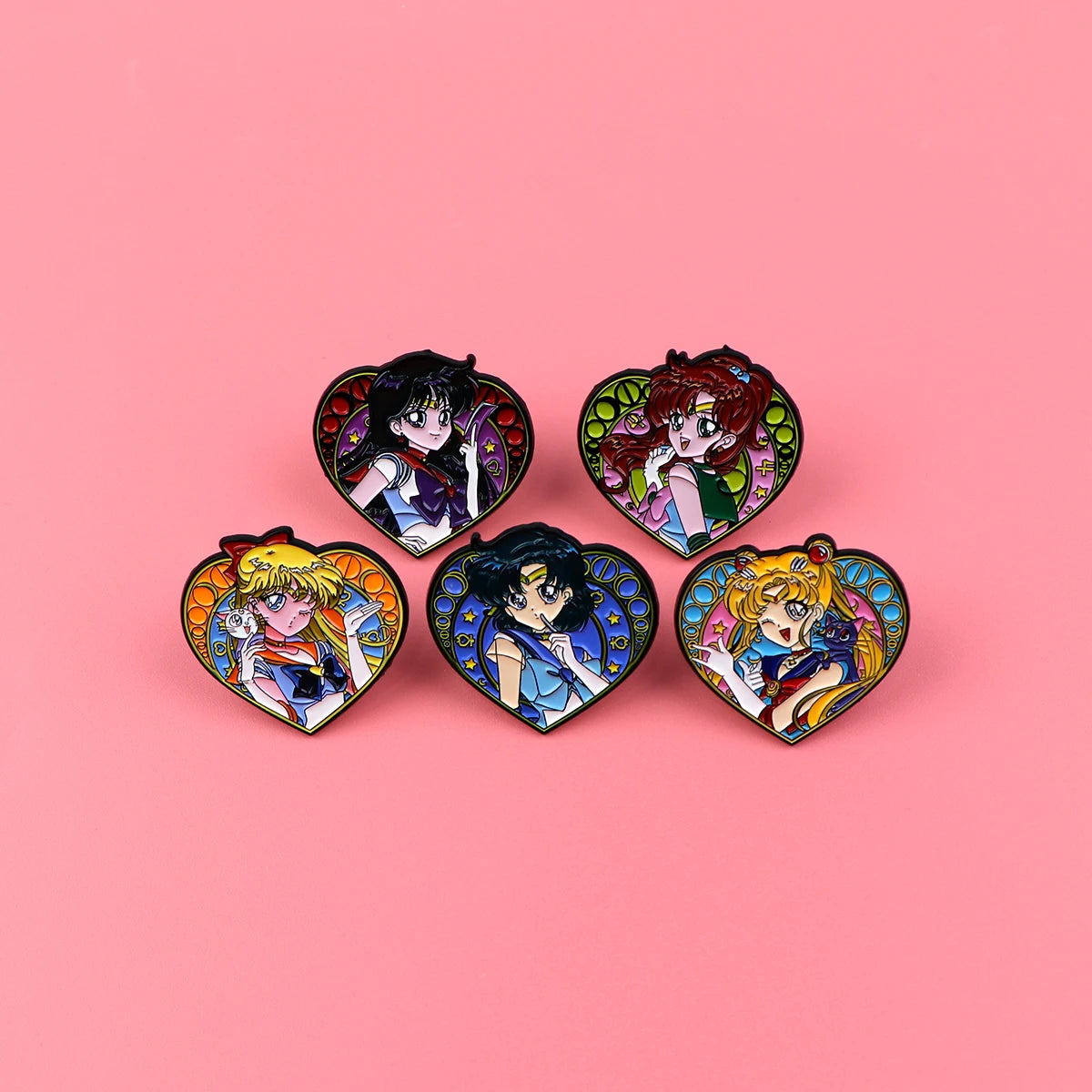 Manga Enamel Pin Anime Characters Badges on Backpack Brooches for Women Men Lapel Pins Cosplay Accessories Toys Gifts Beauty World Shop