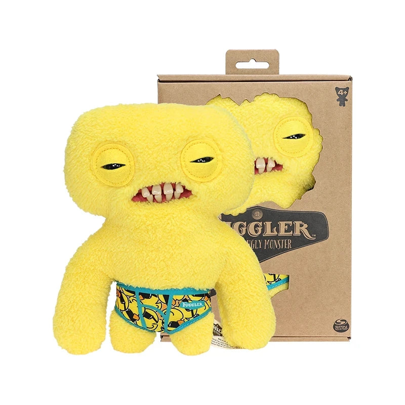 23CM Fuggler Hairy Fuggs Love Ugly Monster Plushies Toys Alien Kawaii Stuffed Animal Funny Vacay Vibes Underwear Series Dolls Beauty World Shop