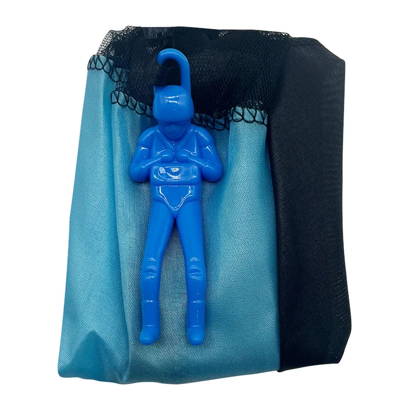 1pcs Hand Throwing Parachute Outdoor Funny Toys Game Play Toys for Fly Parachute Sport with Mini Soldier Toys Beauty World Shop
