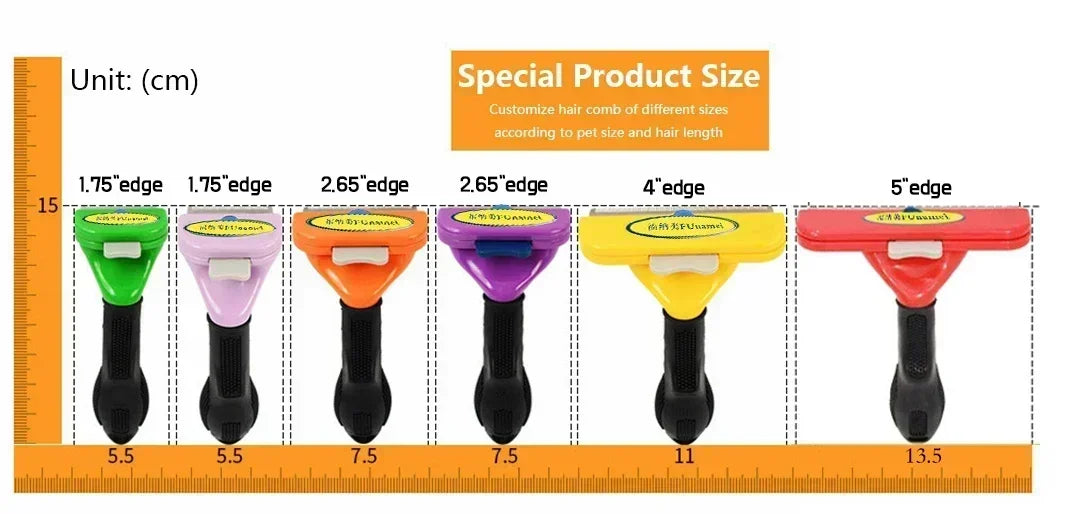 Cat Hair Removal Comb Cat Brush Pet Grooming Brush Dog Comb Cat Hair Massage Comb Cat Hair Remover Cleaning Grooming Cat Combs Beauty World Shop