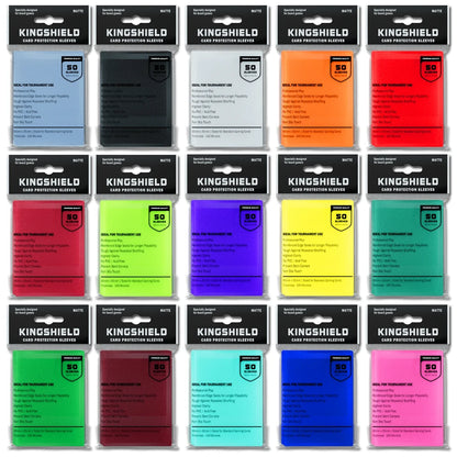 100PCS Matte Colorful Standard Size Card Sleeves TCG Trading Cards Protector Tarot Shield Board Games Cover PKM 66x91mm Beauty World Shop