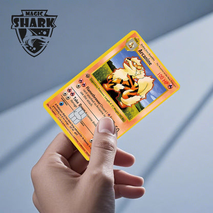 2025 New Pokemons Charizard Blastoise Bulbasaur Eevee Metwo Sticker Film Skin Cover for Credit Debit Card Beauty World Shop