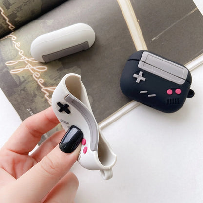 Fashion Classic Retro Game Console Earphone Case For Airpods 4 1 2 3 Pro For AirPods Pro2 Generation Gameboy Silicone Headpho