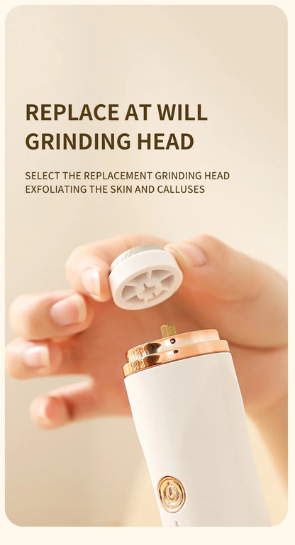 HOMEFISH Electric Foot Grinder Automatic Foot Callus Rubbing Pedicure Dead Skin Callus Remover for  Foot Beauty Machine Beauty World Shop
