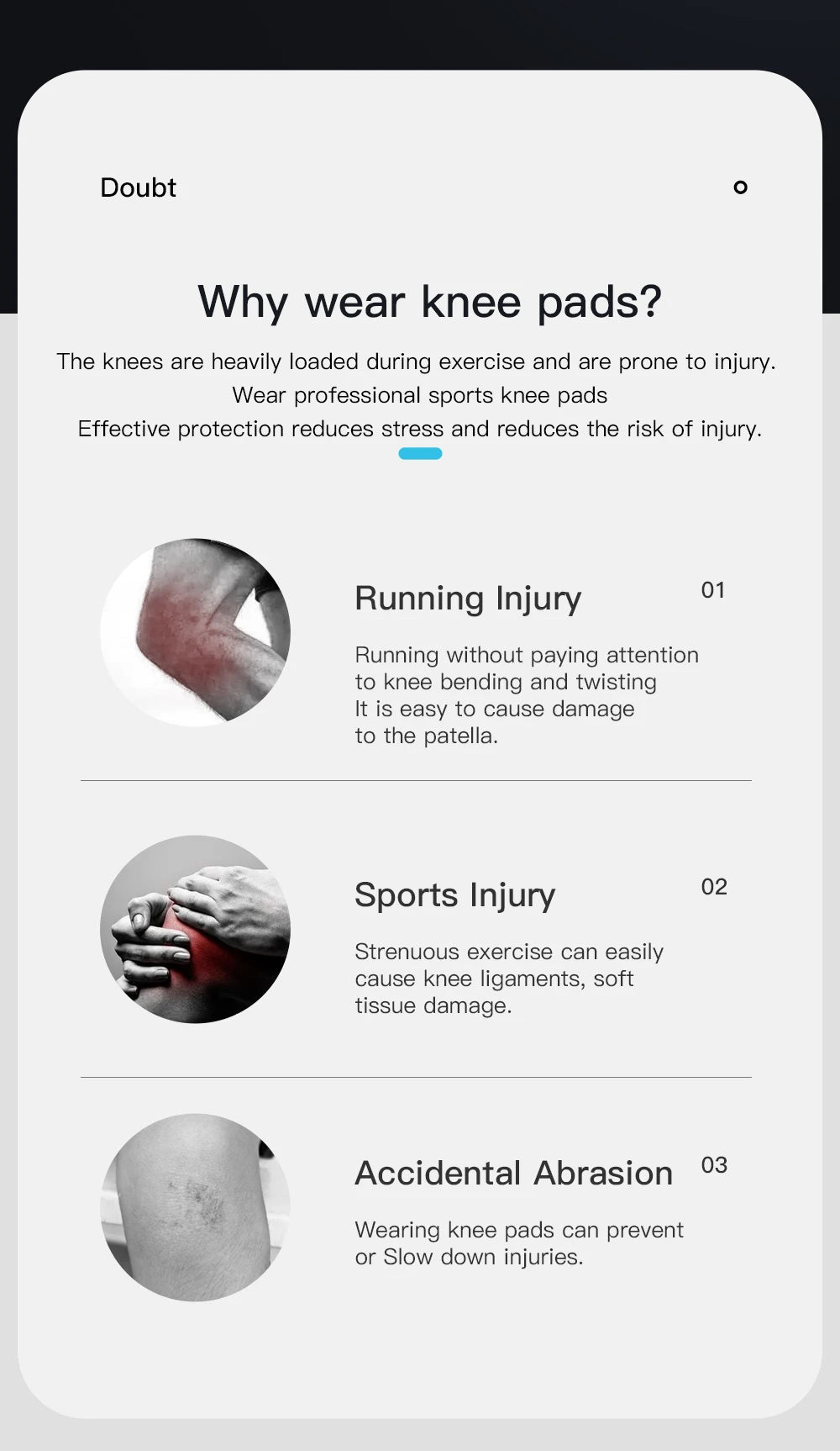 Professional Knee Support Compression Knee Sleeve Anti Slip Silicone Knee Braces for Knee Pain Meniscus Tear Beauty World Shop