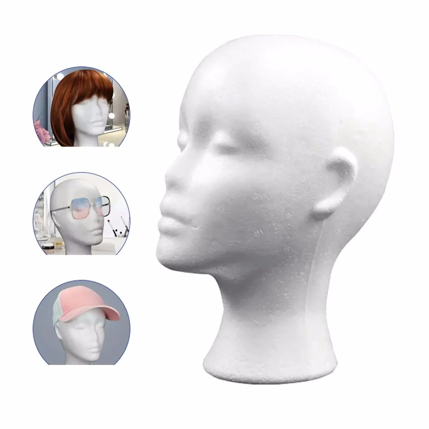 Dressmaker Mannequins for Boutique Wig Stand Realistic Mannequin Body Woman Mannequin Female Female Heads Wigs Storage Display Beauty World Shop