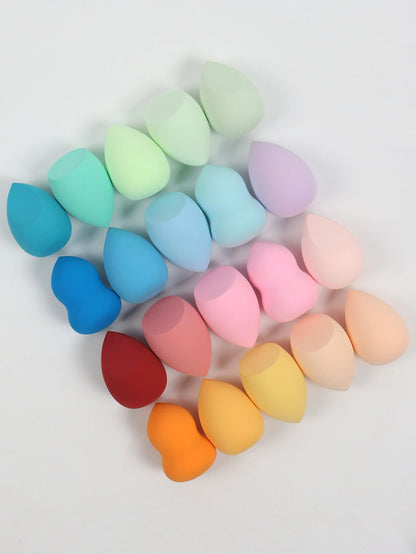 Make-Up Eggs 3-5-10-15-20-30-50 Pack, Color and Shape Random Foundation Beauty Sponge Blend, Liquid, Cream and Powder Flawless, Beauty World Shop