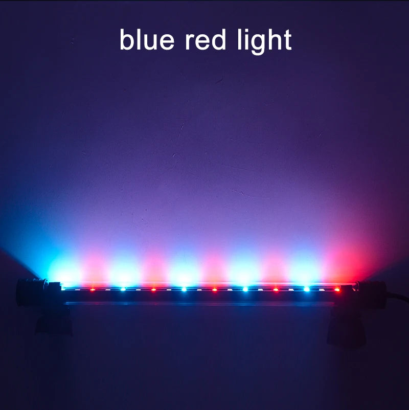 Waterproof LED Aquarium Light Fish Tank Underwater Lamp Clip Light Aquariums Decor Lighting Submersible Lamp Plant Grow 220-240V Beauty World Shop