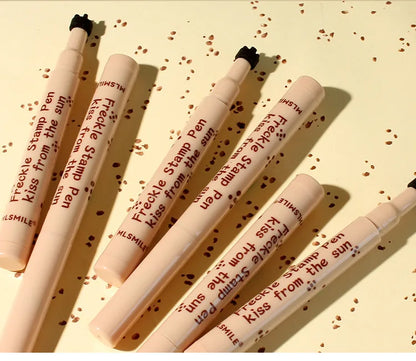 Waterproof Freckle Pen Natural Lifelike Fake Freckles Pen for Lasting Look Dot Spot Pen Makeup for Women Makep Light/Dark Brown Beauty World Shop