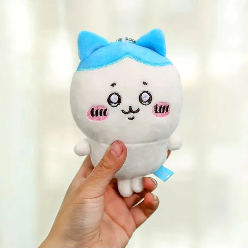 Chiikawa Keychain Cute Cartoon Plush Keychain Usagi Backpack Charm Anime Character Pendant Birthday Gift Game Prize Beauty World Shop