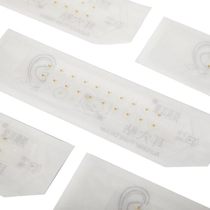 100/200pcs Clear Ear Point Stickers Ear Pressure Stick Acupuncture Magnetic Beads Auricular Ear Stickers Massage Ear Stickers Beauty World Shop