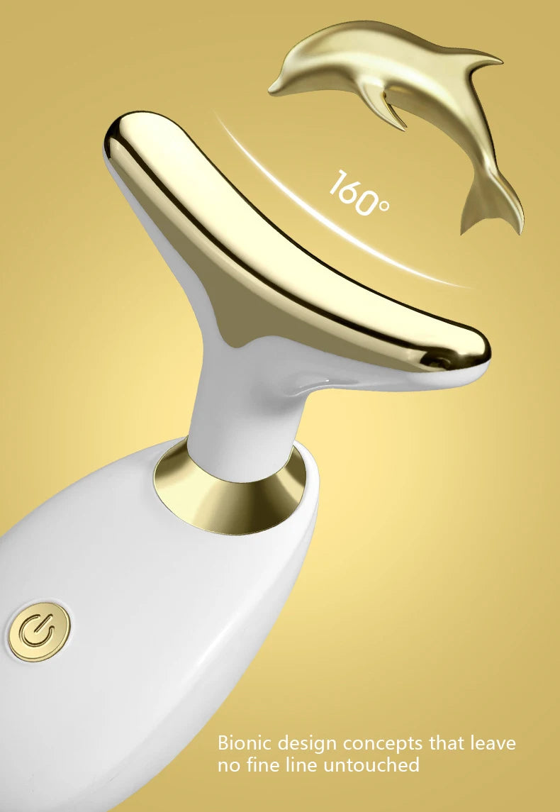 Face Neck Massager Household Lifting And Firming Facial Electric Introduction Lifting And Firming Beauty Massage Face Care Tools Beauty World Shop