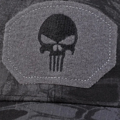 2025 NEW Skull Embroidered Top with Patch Breathable Baseball Caps Spring and Autumn Outdoor Adjustable Casual Hat Sunscreen Hat Beauty World Shop