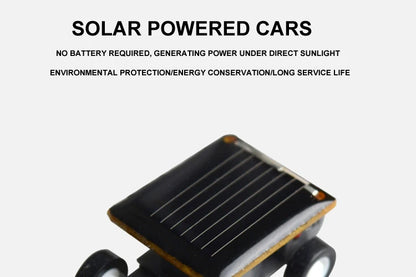 Solar Power Mini Sports Car Smaller Solar Power Project Car Mini Toy Car Educational Gadget Kids Gift Funny Racer Beauty World Shop