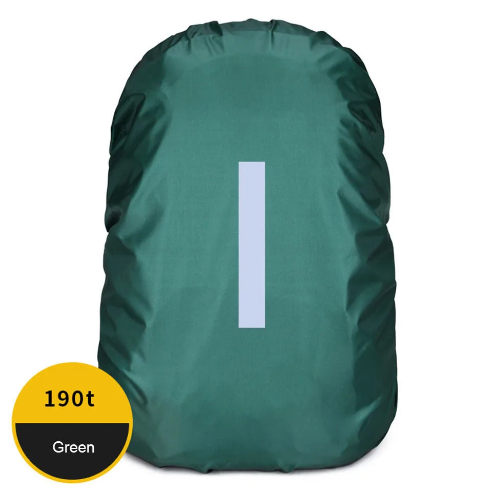 KoKossi 1Pcs 20-60L Outdoor Hiking Backpack Rain Cover Backpack Waterproof Cover Cycling Hiking Reflective Rain Cover Unisex Beauty World Shop