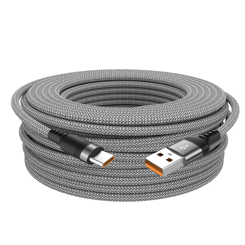 USB TYPE C Cable 5A Super Fast Charge Cable for iPhone 15 16 17 Full range Huawei Samsung oppo oneplus Universal USB C Extension Beauty World Shop