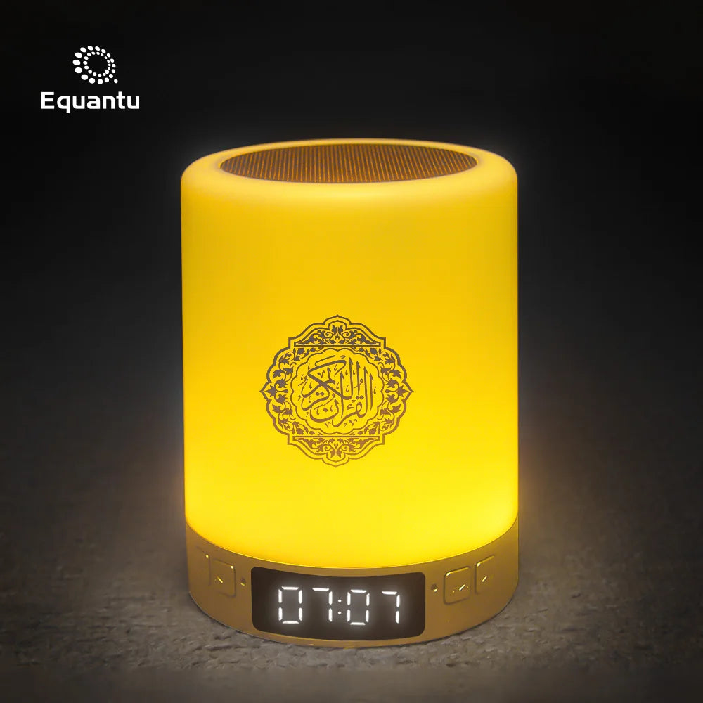 Holy Mini Bright Muslim Night Light Quran Lamp Box Koran Gift Azan Wireless Bluetooth Speaker Sound Portable Blutooth Music Home