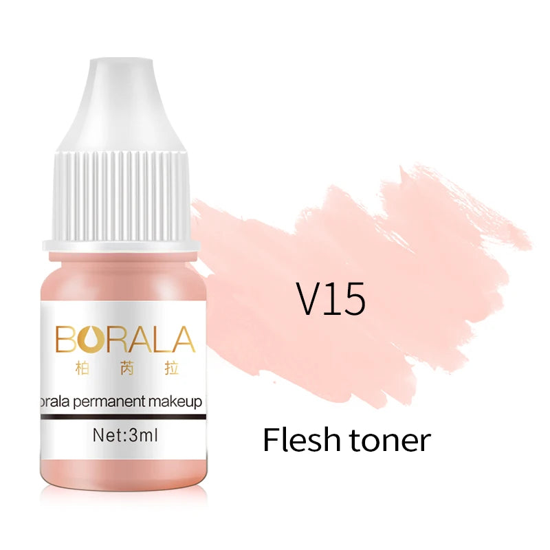 Borala 26 Colors 3ML Permanent Makeup Tattoo Lips Eyebrows Eyeliners Pigments Sample Size Tattoo Pigments Beauty Art Women Use Beauty World Shop