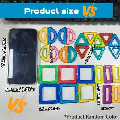 Magnetic Building Blocks DIY Magnets Toys medium size STEM Toys Construction Toys Learning Educational Magnet Toys Beauty World Shop