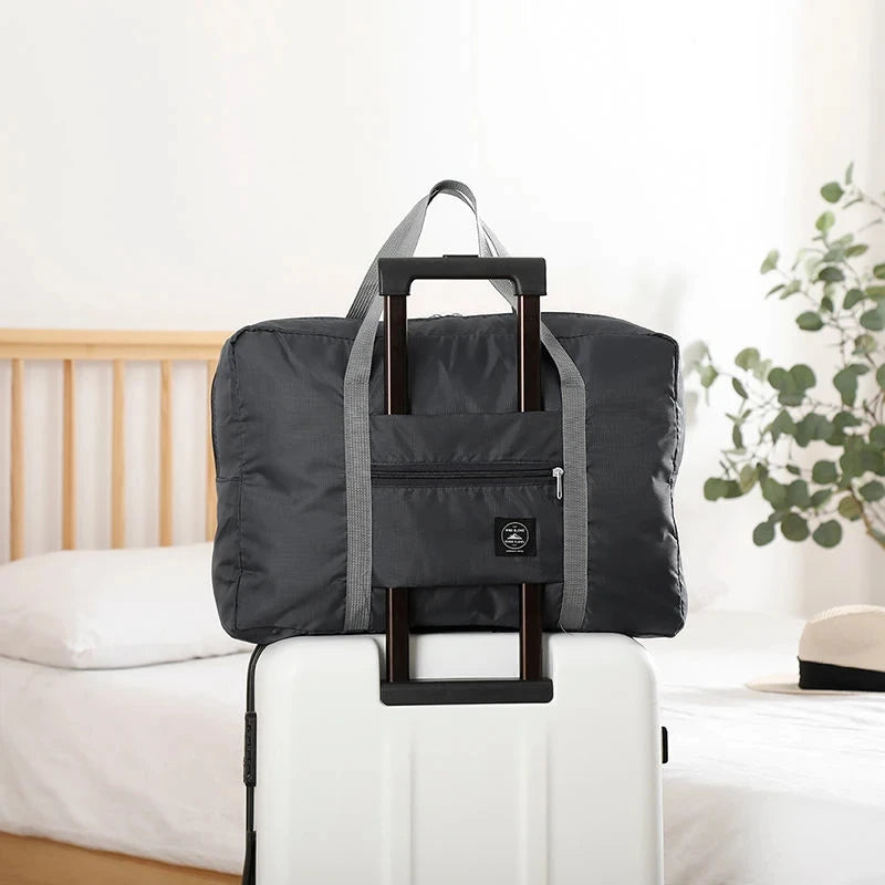 Foldable Travel Duffel Bag for Airlines Carry on Bag for Women and Girls Lightweight Large Capacity Sports Weekend Trip Overnigh Beauty World Shop