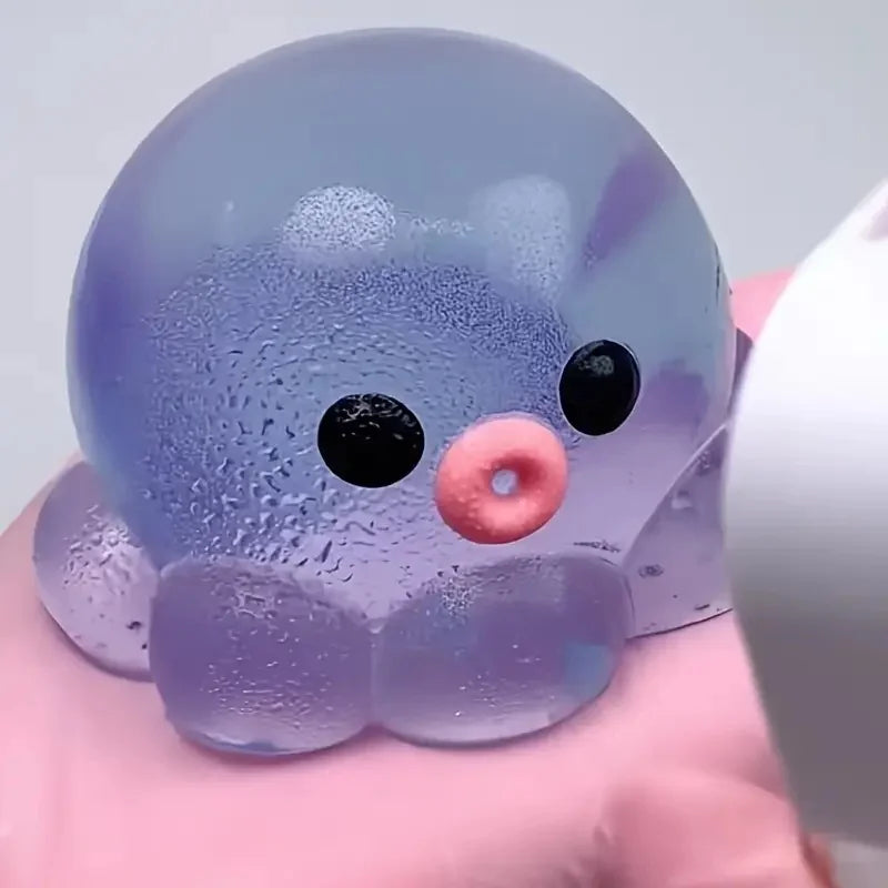 Homemade Bubble Octopus Squeeze Toy for Relax Fun Party & Birthday Gift Slow Rebound TPR Material Interactive Sensory Game Toys Beauty World Shop