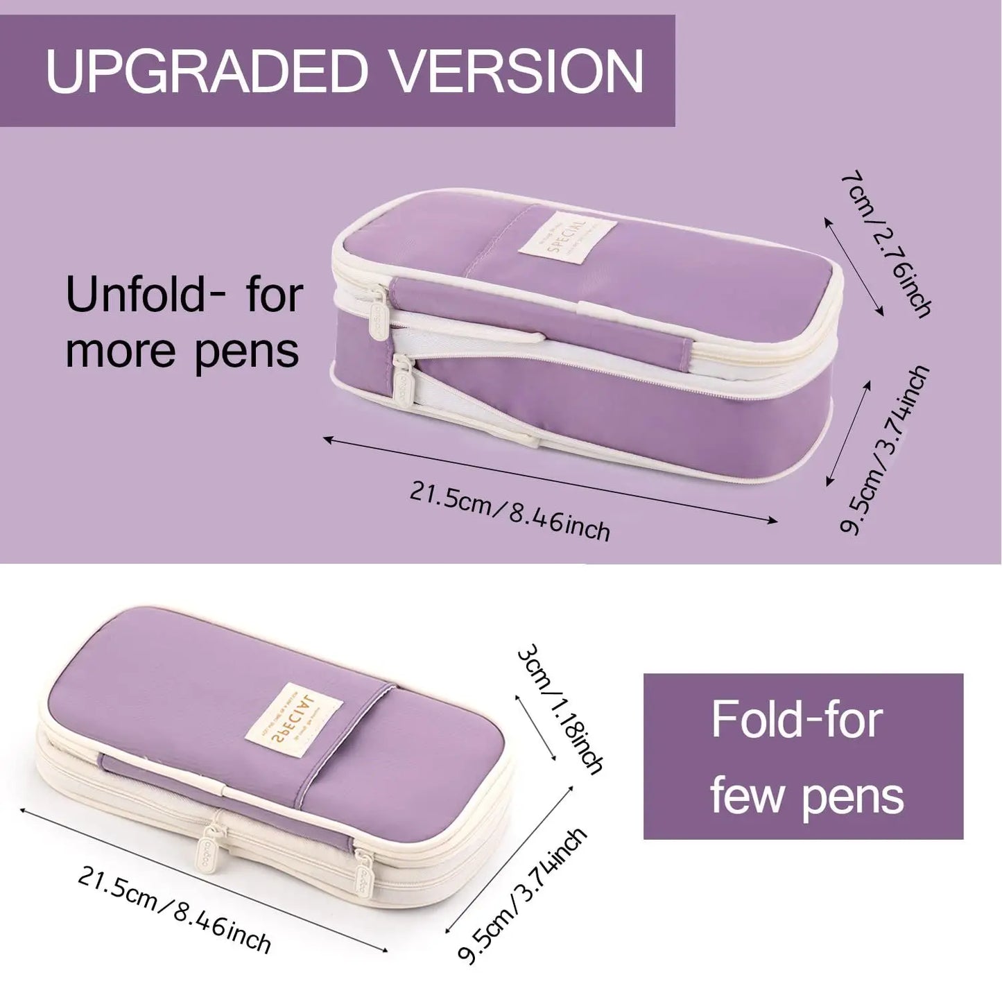 Kawaii Pencil Cases Large Capacity Pencil Bag Pouch Holder Box for Girls Office Students Organizer School Stationery Supplies Beauty World Shop