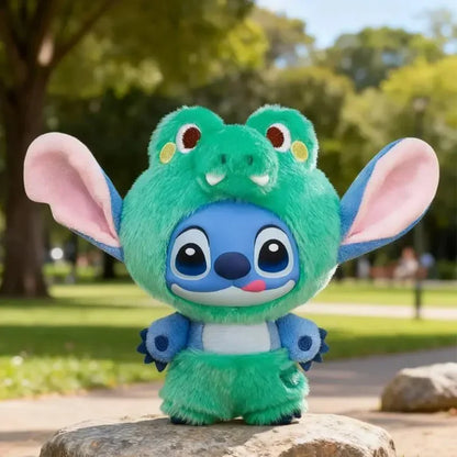 Disney Stitch Wild Animal Series Blind Box Plush Vinyl Toy Cute Doll Replica Mystery Box Bag Pendant Decor New Year Festive Gift Beauty World Shop
