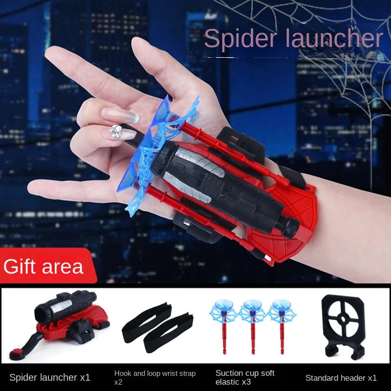 Anime Characters Children Toys Wrist Toy Set Action Figure New for Spiderman Glove Launcher Set Role Play Figures Hobbies Beauty World Shop