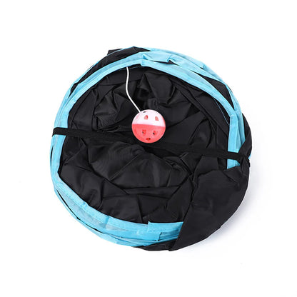 Cat Tunnel Pet Supplies Cat S T Pass Play Tunnel Foldable Cat Tunnel Cat Toy Breathable Drill Barrel for Indoor loud paper Beauty World Shop