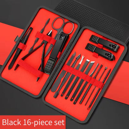 Nail Clipper Set Set Convenient Beauty Tools Nail Clipper Manicure Nail Trimmer Pedicure Knife Ear Peeling Knife Nail Manicure T Beauty World Shop
