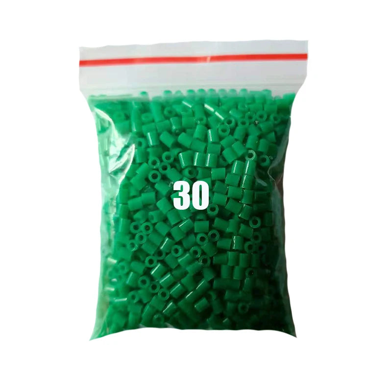 2000 pcs/Bag 2.6mm Hama Beads Puzzle Perlen Iron Beads Diy Perler Fuse Bead Intelligence Educational Toys Beauty World Shop