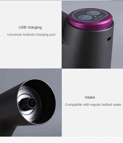 Portable 5-Gallon Water Dispenser With USB Charging-Automatic Electric Pump Suitable For Home Office And Outdoor Use Beauty World Shop